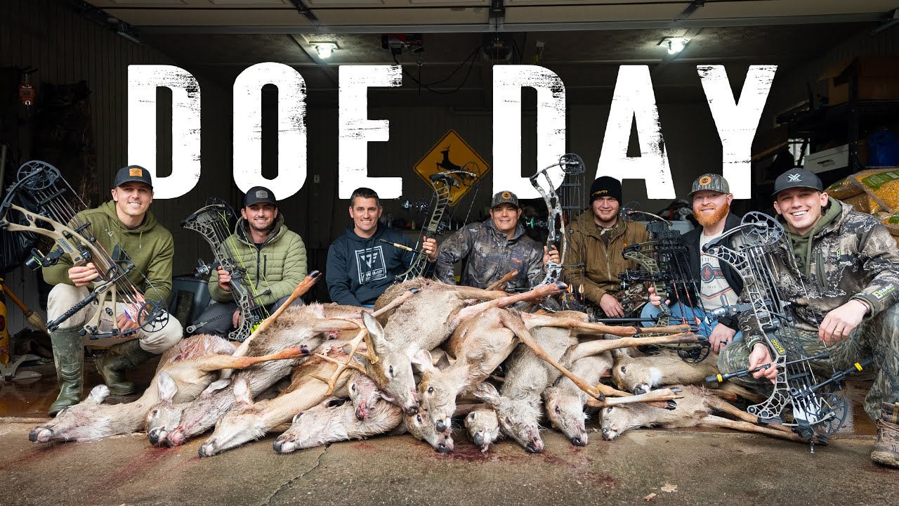 30+ ОЛЕНЕЙ с ЛУКОМ!! Urban Doe Management (Ли Тегс Бонус БАКС!!)