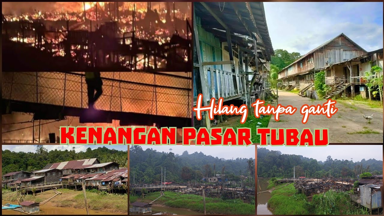 Banyak kenangan manis di sini || Pasar Tubau Tiada Ganti
