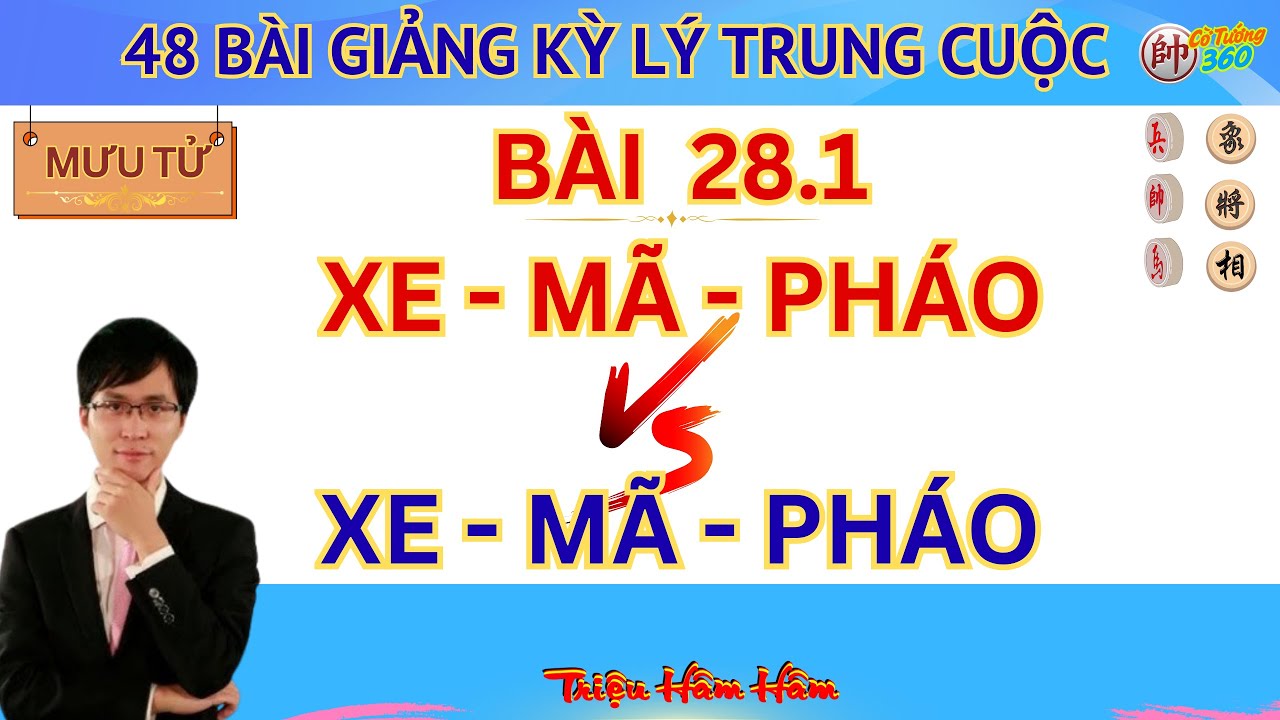 Bài 28. Xe - Mã - Pháo: Tổ hợp mạnh nhất? - 48 Bài giảng Kỳ Lý Trung Cuộc - Triệu Hâm Hâm