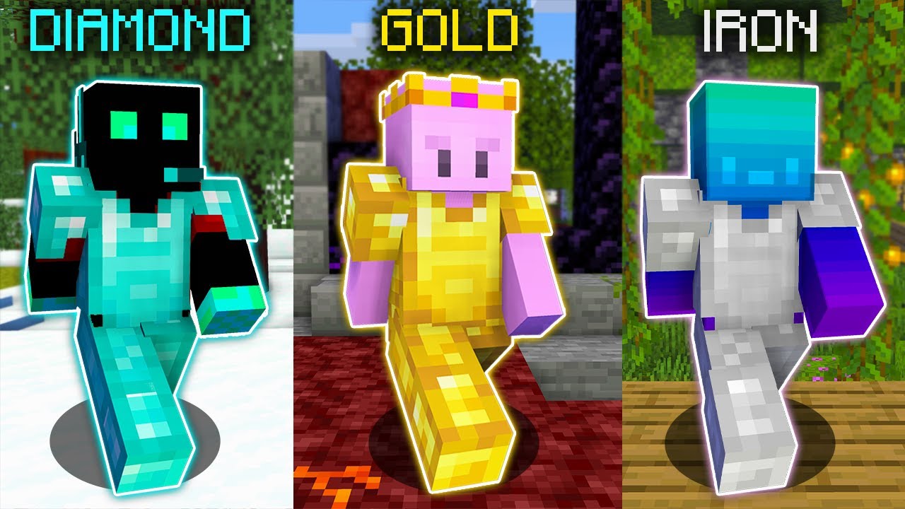 Minecraft Manhunt, But We Can ONLY use One Ore