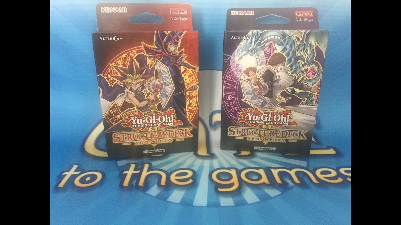 Yugi Muto & Seto Kaiba Structure Deck Yugioh Karten Unboxing/Opening deutsch/german