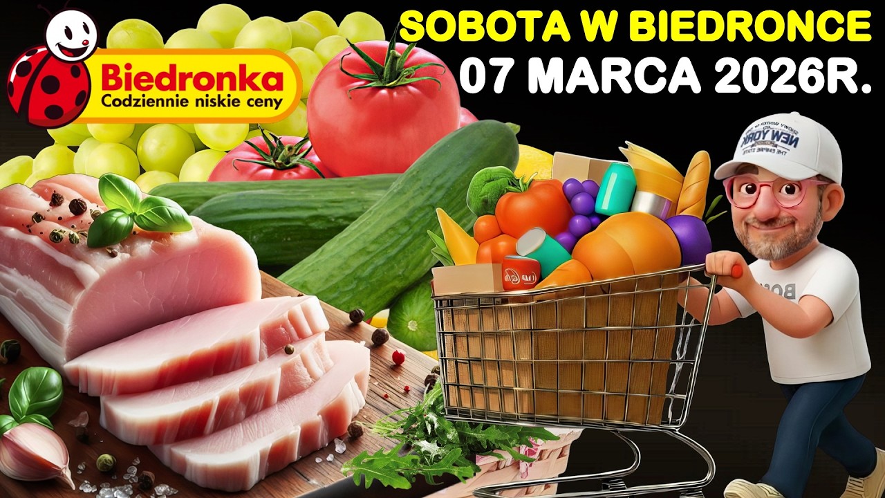 BIEDRONKA | Nowa Oferta | Sobota 07.03.2026 | Tania Sobota w Biedronce !