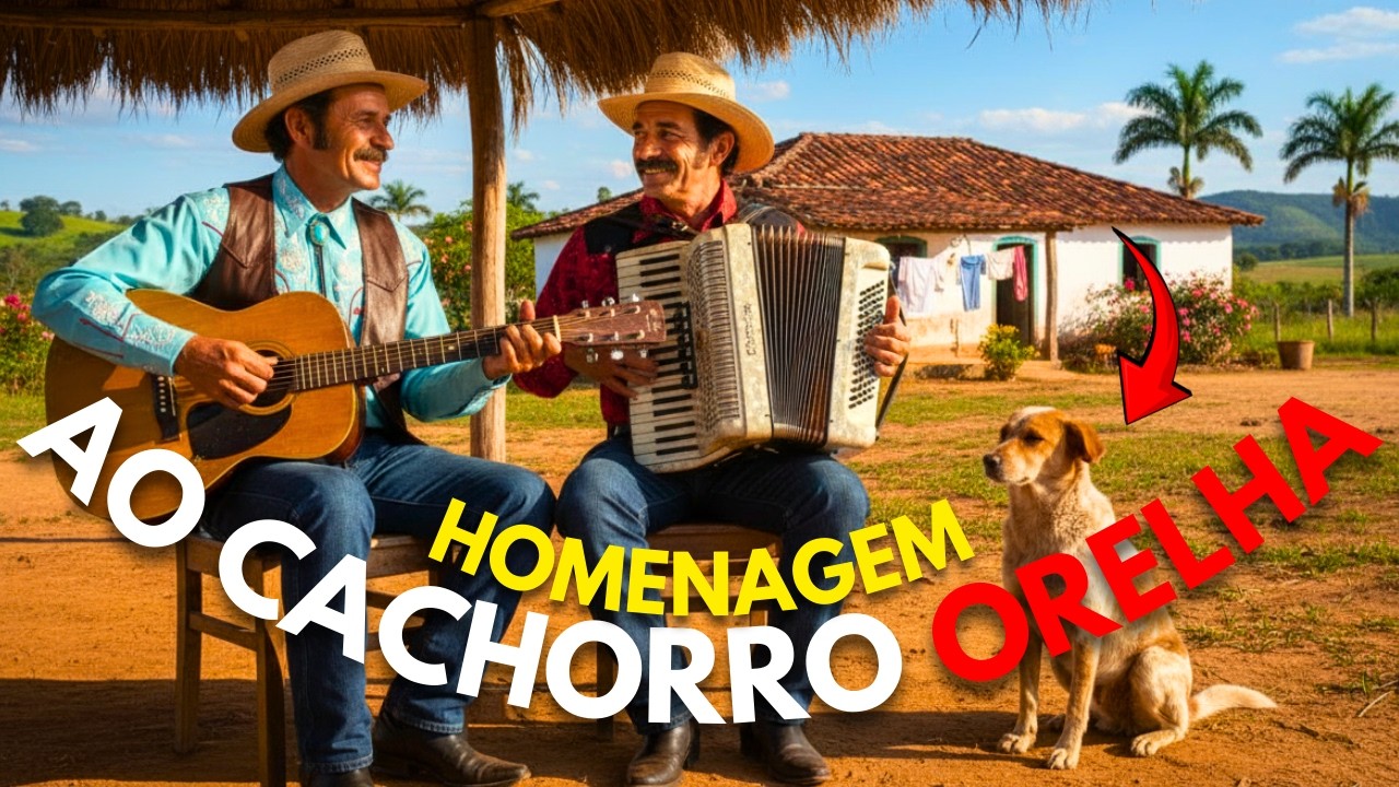 Homenagem Sertaneja Raiz ao Cachorro Orelha - Viola Caipira e Sentimento com Zé Pardo e Castanho