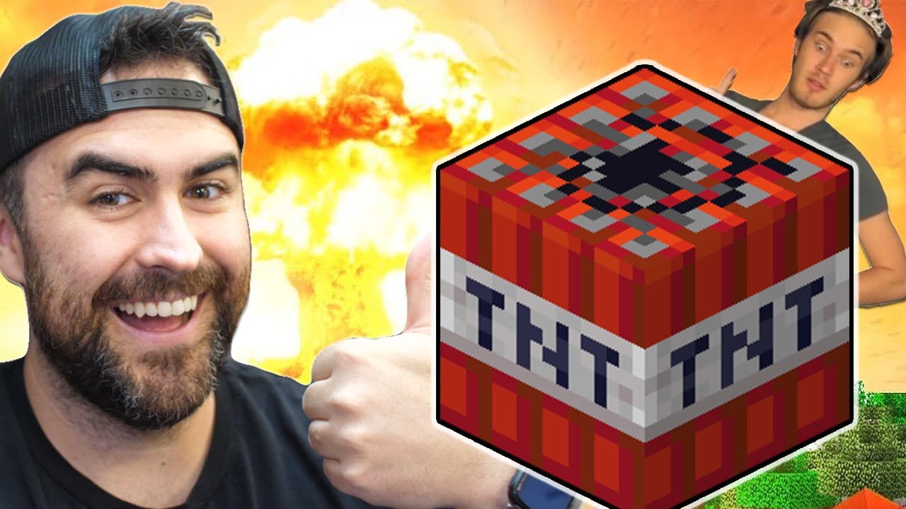 Friend Vs Friend in Minecraft w/Pewdiepie