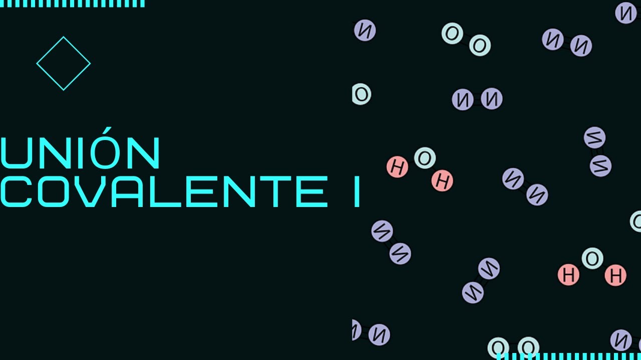 Unión Covalente: moléculas diatómicas y binarias sencillas.