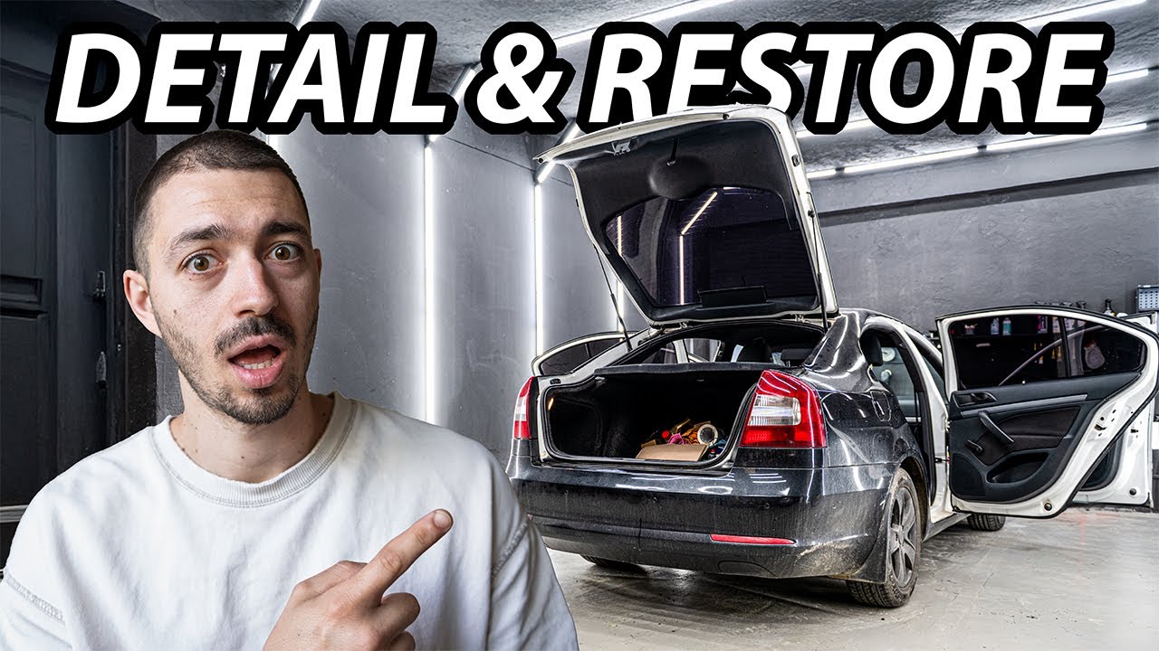Interior Deep Clean & Restoring This Skoda Octavia - Car Detailing ASMR