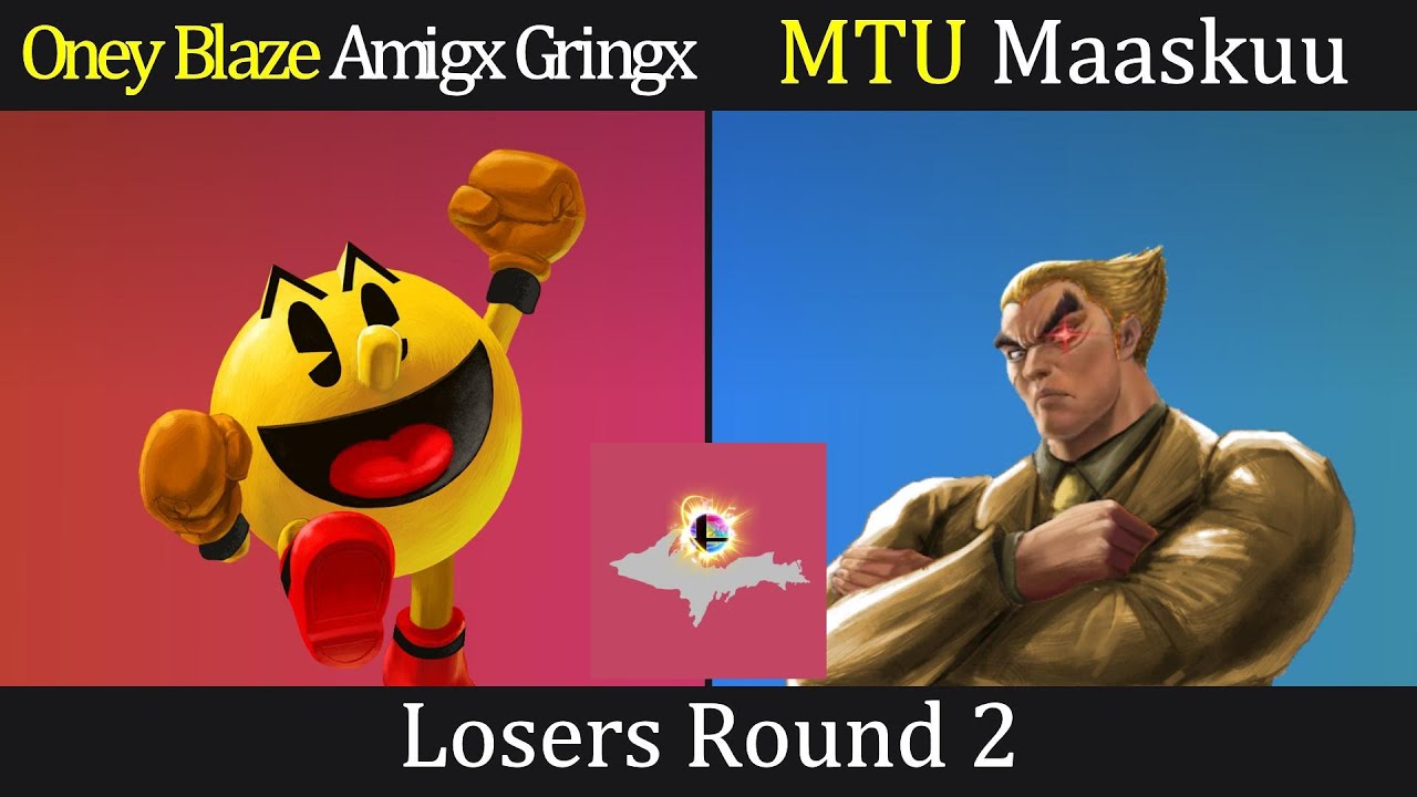 UP Summit 3 | Losers Round 2 | Amigx Gringx (Pac-Man) vs. Maaskuu (Kazuya)