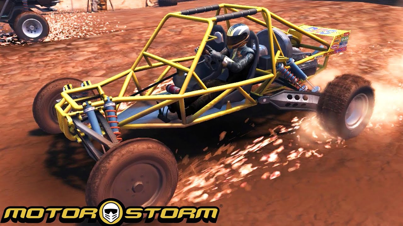 MotorStorm [PS3] Buggy Gameplay (Lunar Tec Rollcage)