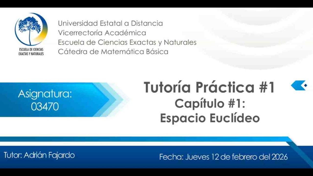 Tutoría Práctica N°1- Álgebra Lineal y Aplicaciones