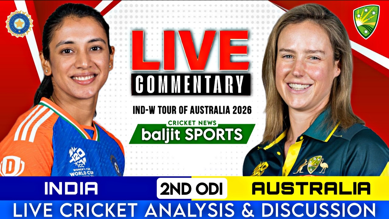 🔴 Match 02 | India Women vs Australia Women Live | Ind-w vs Aus-w | Indw vs Ausw 2026
