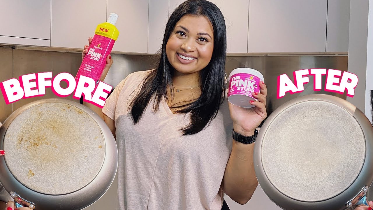 DOES THE PINK STUFF CLEANER ACTUALLY WORK? | Clean With Me | Mrs Hinch Favourites