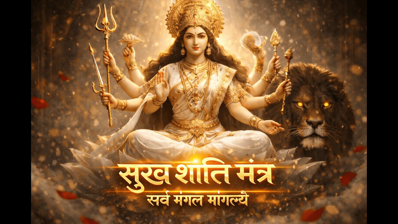 108 बार सुबह का मंगल मंत्र | SARVA  MANGAL MANGALYE #sarvmangalmangalye #bhjan  #morningchant