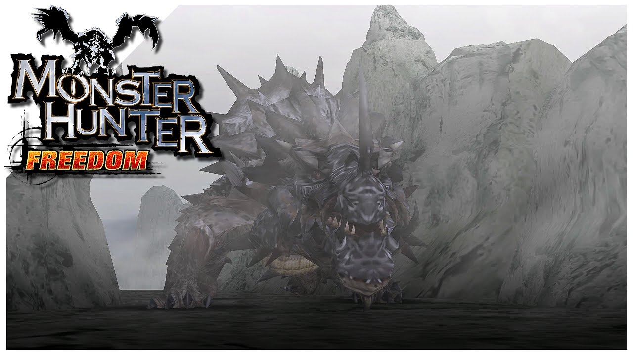 Monster Hunter Freedom • Ashen Lao-Shan Lung • Boss Fight