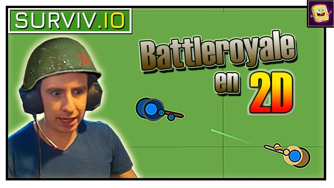 Surviv.io - BATTLEROYALE en 2D! 😨 (Khe!?) | Gameplay Español 2021