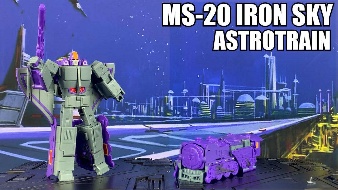 Third Party Transformers: Mech Fans Toys MS-20 IRON SKY (Legends Astrotrain) Unboxing and Review