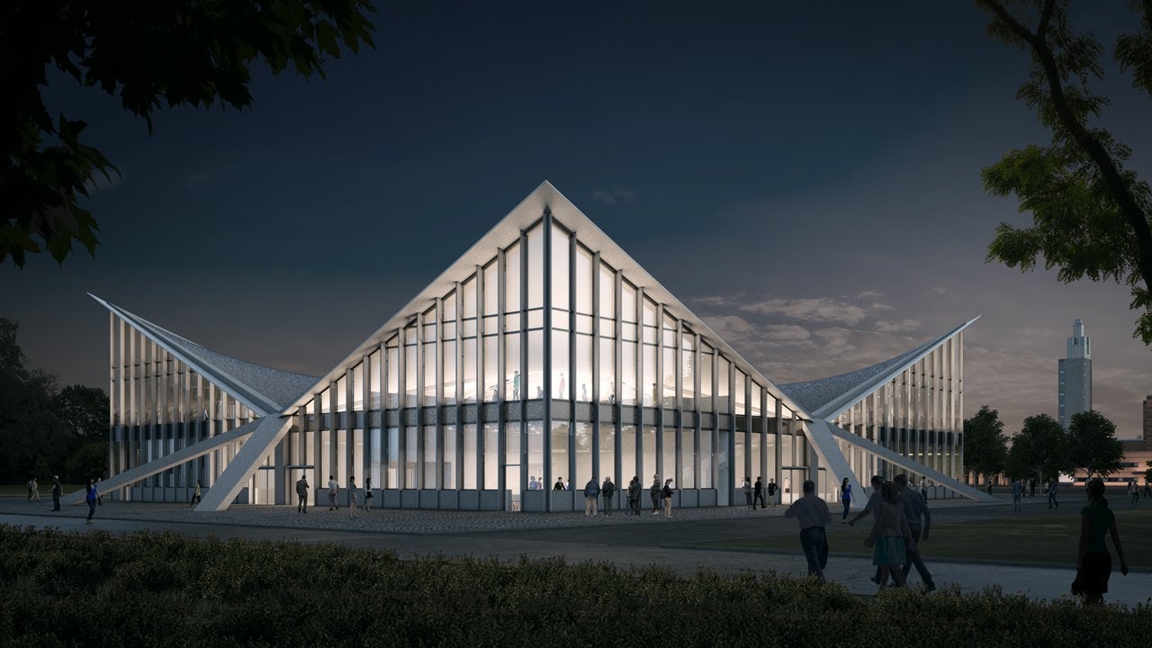 Moderne neu gedacht I - Sanierung und Umbau Hyparschale & Stadthalle Magdeburg