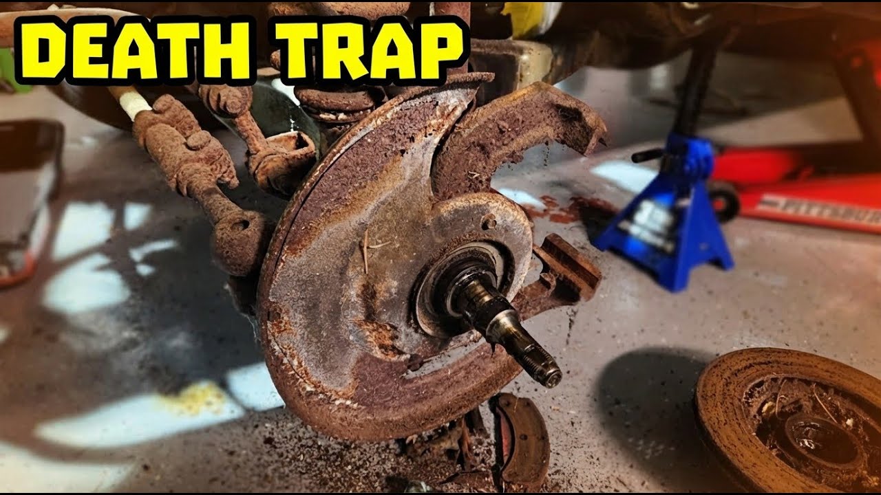 Full Brake Overhaul on an Abandoned Bronco II That's Been Sitting for Years