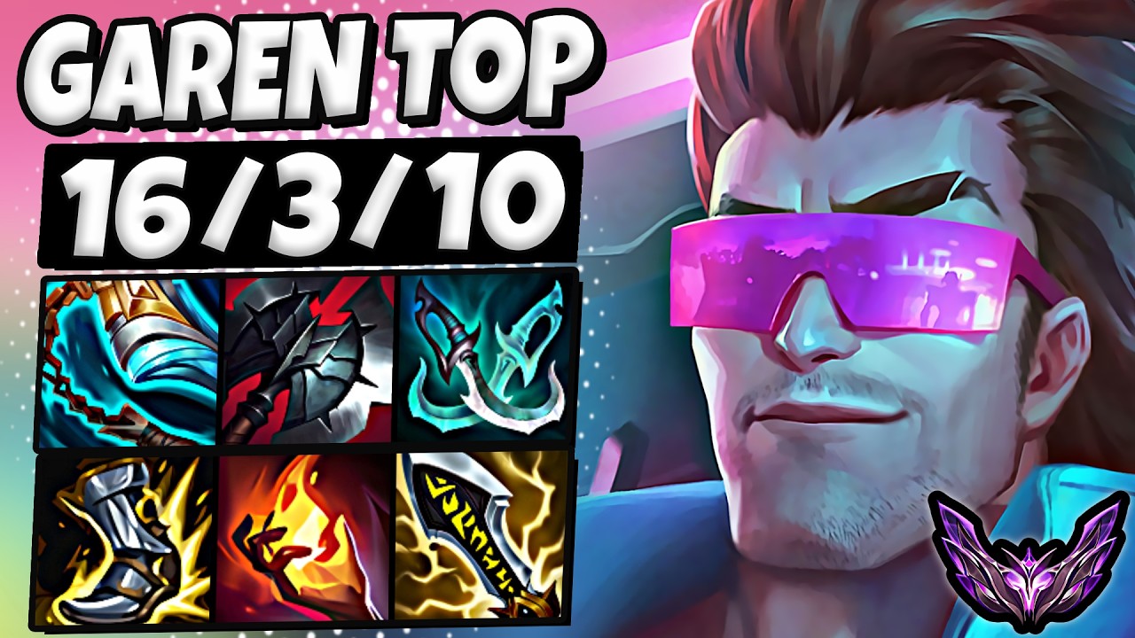 Garen vs Gangplank [ TOP ] Lol Korea Master Patch 25.22 ✅