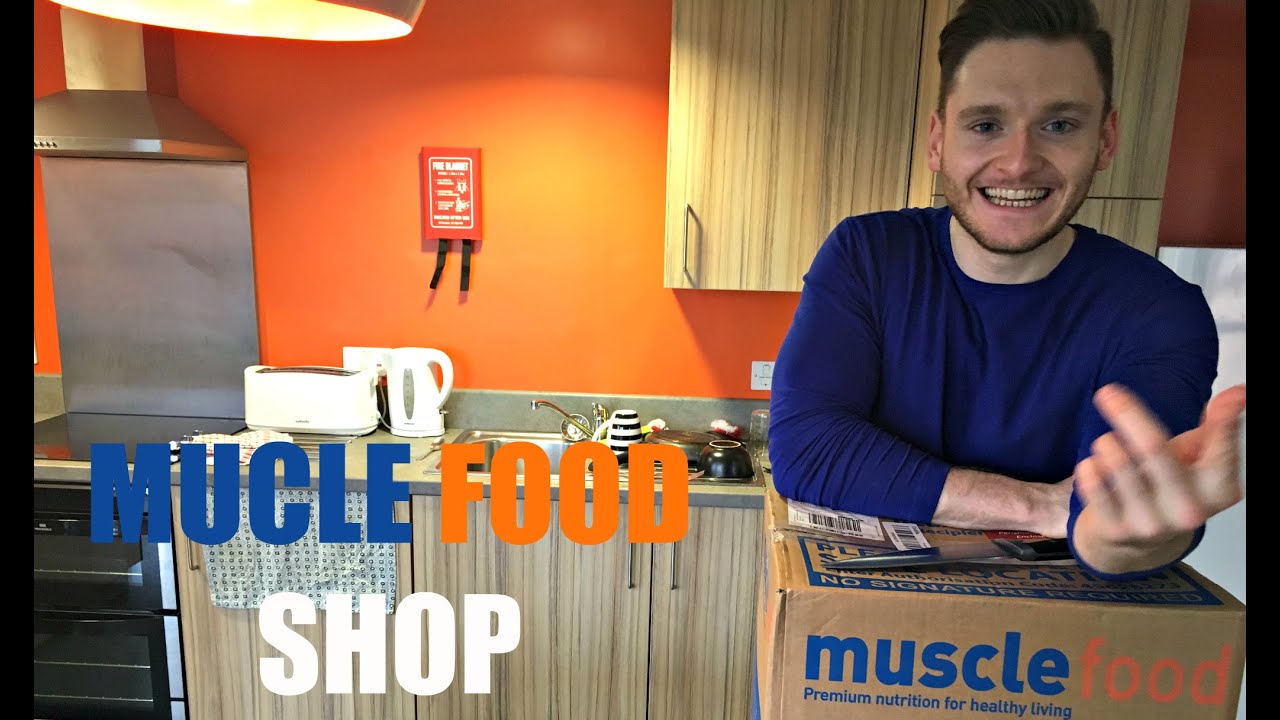 Muscle Food Order & How To Eat Pizza