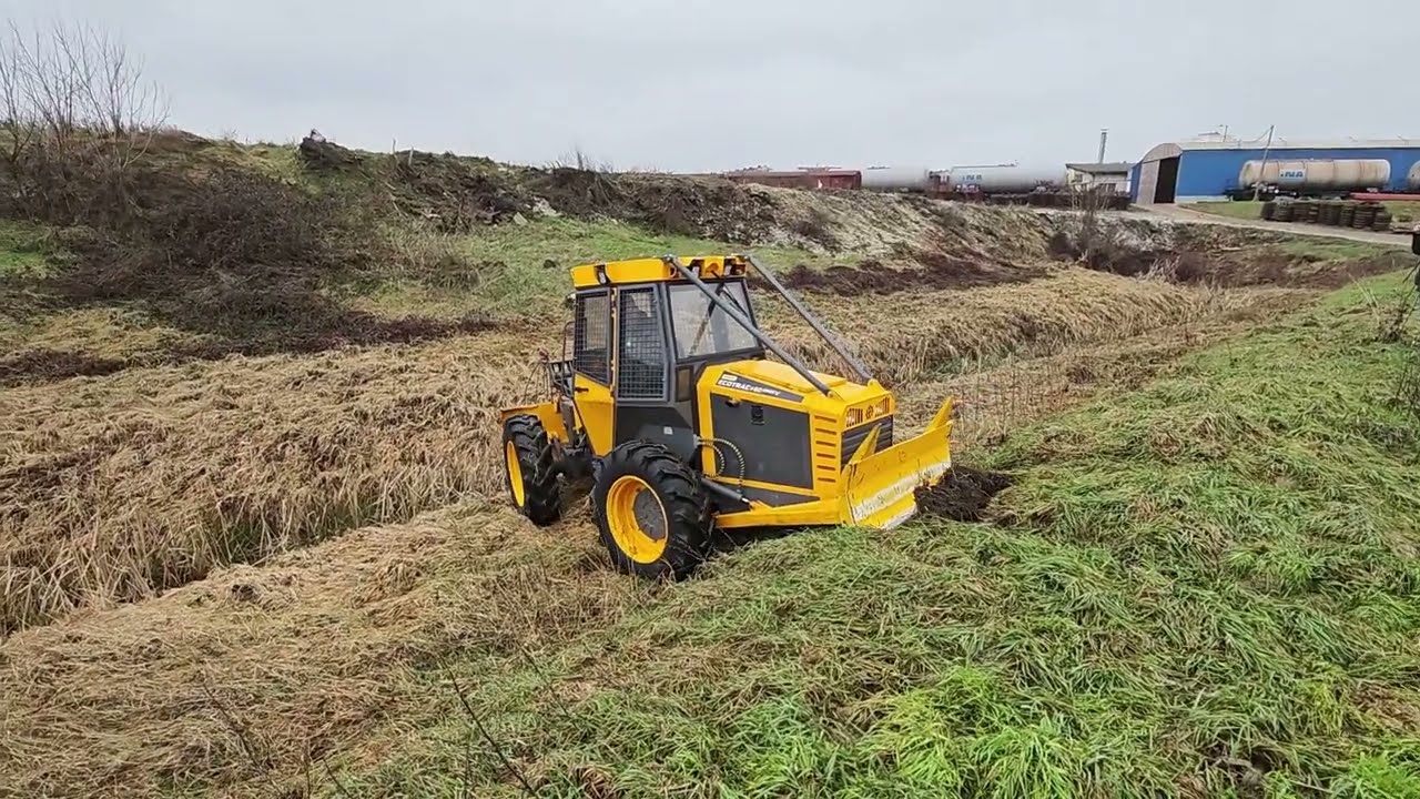 Hittner EcoTrac 60 testiranje savladavanja bočnog nagiba