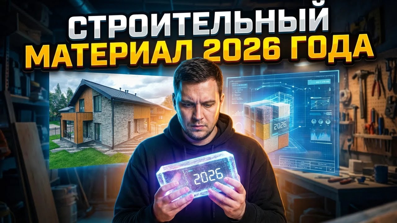 САМЫЙ ЛУЧШИЙ СТРОИТЕЛЬНЫЙ МАТЕРИАЛ В 2026