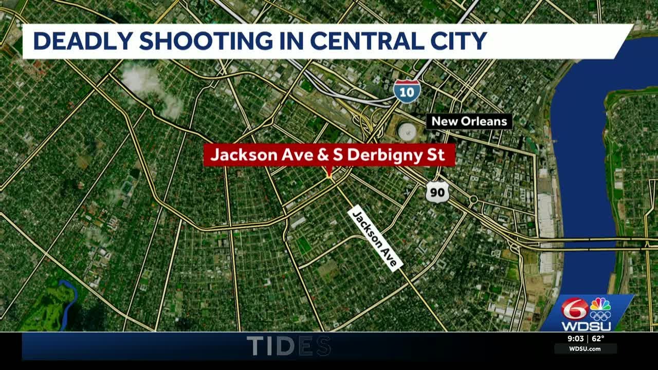 New Orleans police investigation deadly shooting in Central City