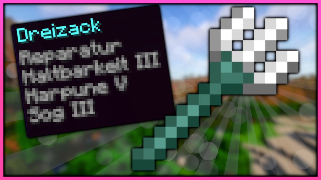 Die BESTE Verzauberung f&uuml;r deinen Dreizack in Minecraft 1.21.