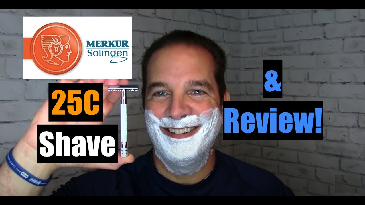 Merkur 25C Razor Shave & Review