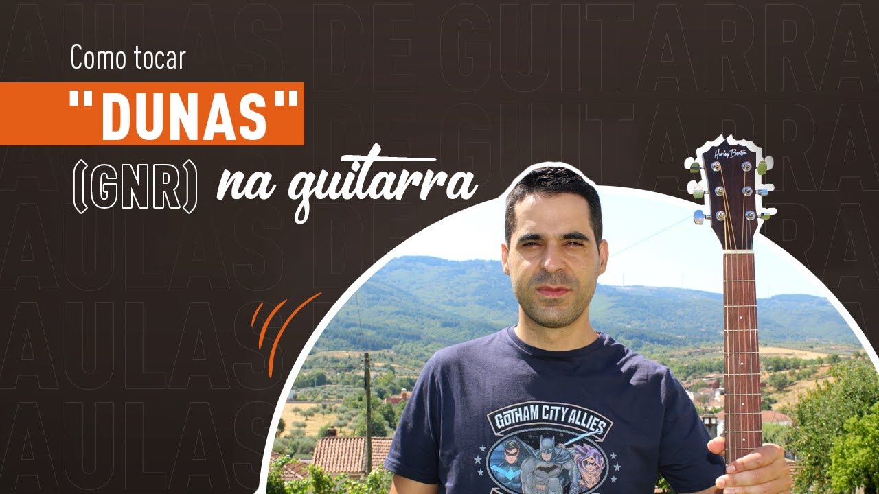 Como tocar Dunas GNR na guitarra