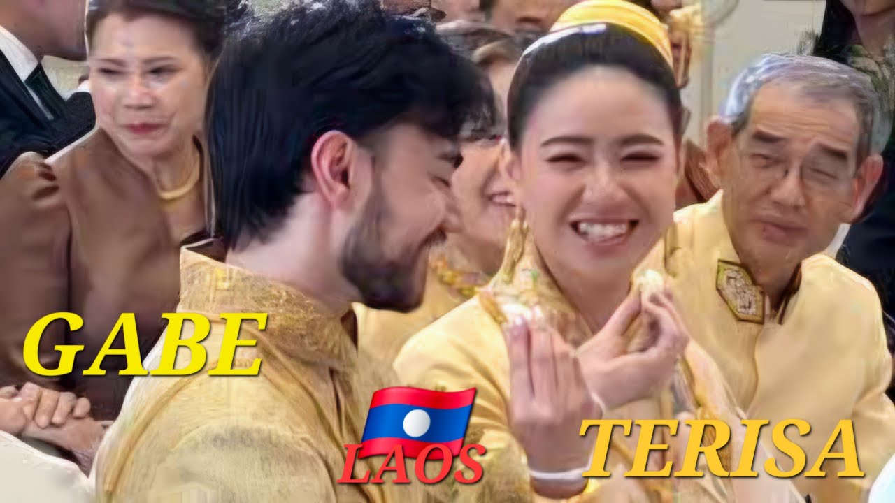 @LAOS🇱🇦#Lao-American wedding in Laos #ງານແຕ່ງດອງ ລາວ-ອາເມຣິກັນໃນລາວ #งานแต่งงาน  ลาว-อเมริกันในลาว