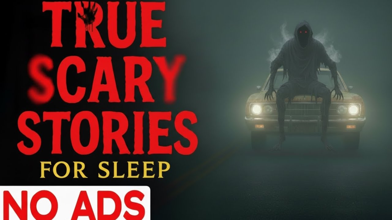 NO ADS 🛑 TRUE Scary Stories for Sleep (4 Hours) | Gentle Rain Sounds | Black Screen | Vol 31