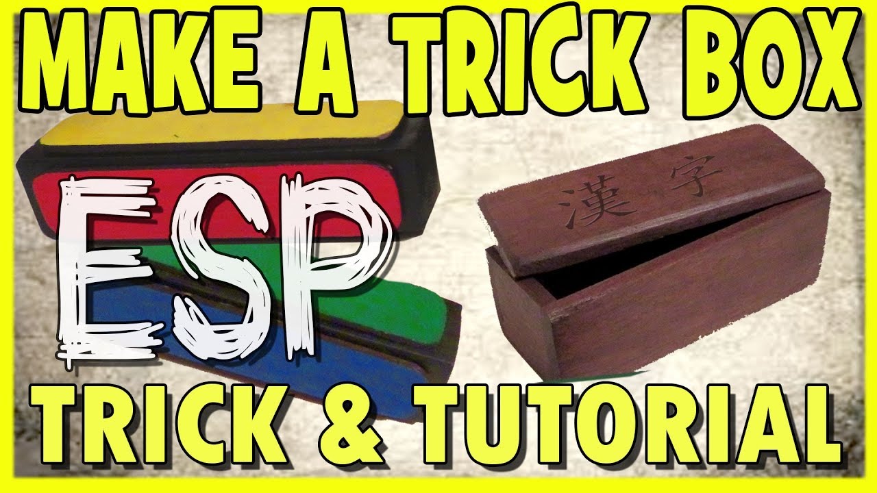 Build a Wooden Magic Box | Tenyo Diabolicus Effect | Learn an ESP Mind Reading Trick