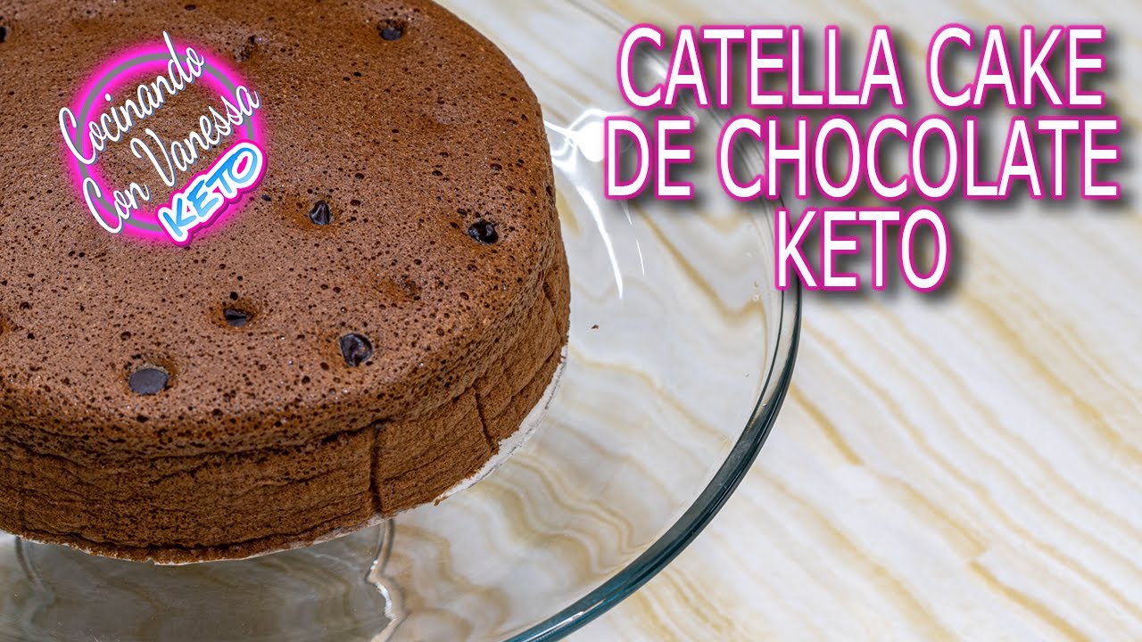 CASTELLA CAKE DE CHOCOLATE KETO SUPER ESPONJOSO Y SUPER DELICIOSO PARA BAJAR DE PESO