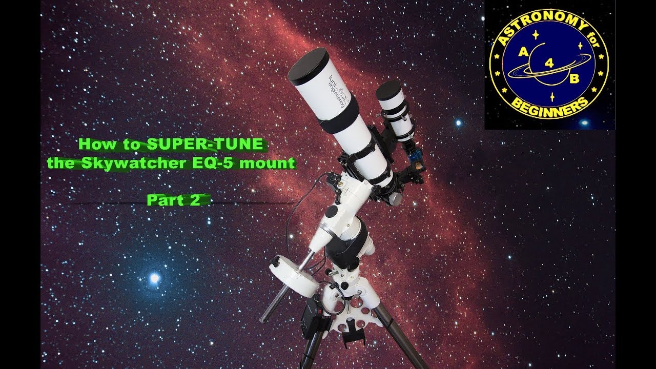 Как сделать супернастройку монтировки Skywatcher EQ 5. Часть 2