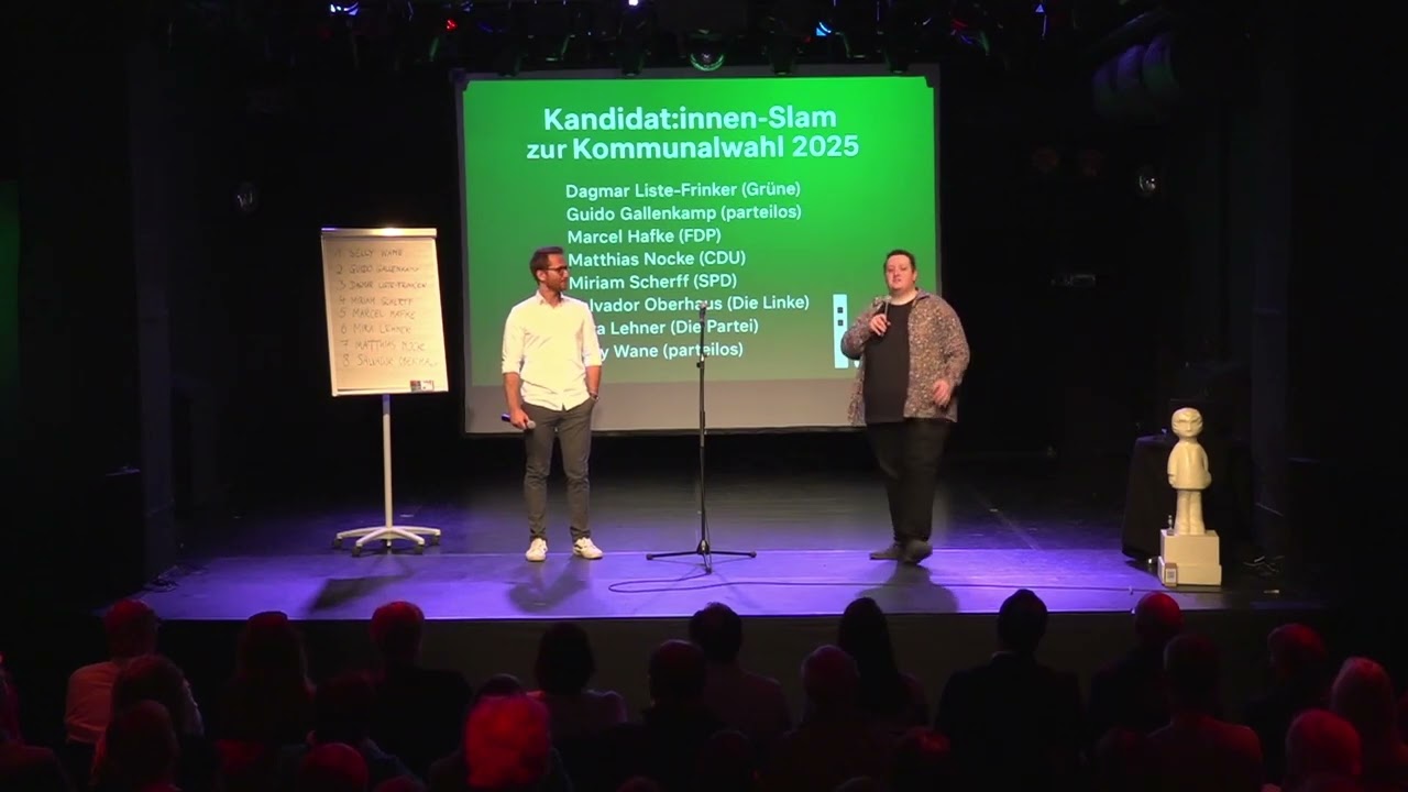 Kandidat:innen-Slam zur Kommunalwahl 2025