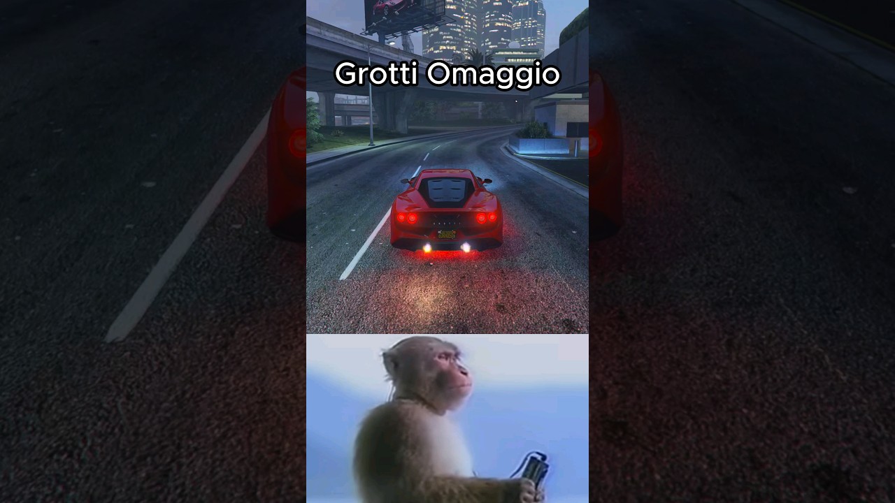 GTA 5 Grotti Omaggio Exhaust Note #gta5online #gta5dlc #exhaustsound #ferrarif8tributo #grotti