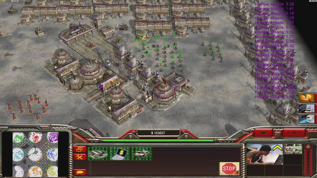 CHINA BOSS - Command & Conquer Generals Zero Hour - 1 vs 7 HARD Gameplay
