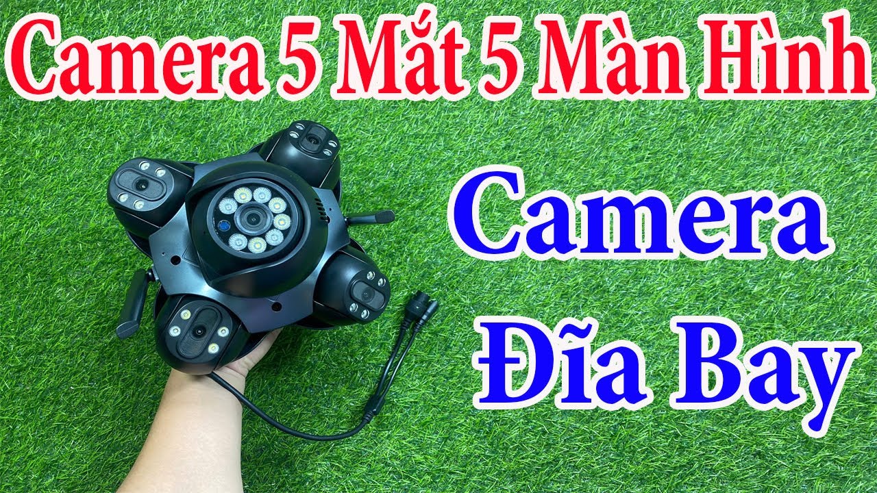 Camera An Ninh 5 Mắt 5 M&agrave;n H&igrave;nh , Hướng Dẫn C&agrave;i Đặt Camera 5 Mắt Xem Tr&ecirc;n Điện Thoại Dễ Hiểu Nhất