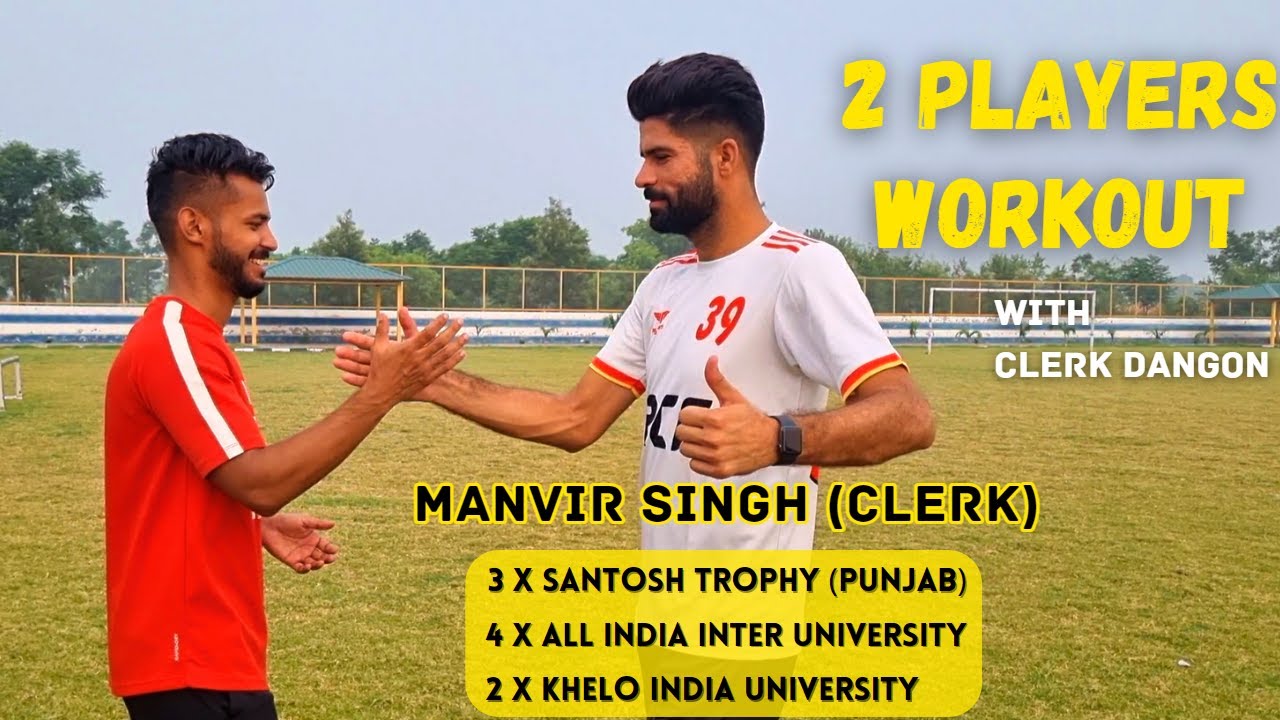 2 Players Workout (For Attacking Formation) With Clerk Dangon