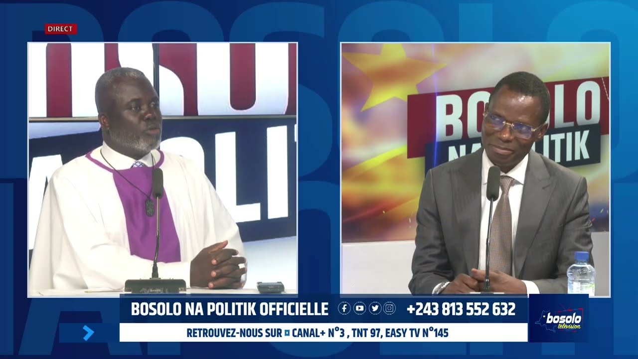 BOSOLO NA POLITIK | FACE AUX DÉFIS, E. NTAMBWE GARDE TÊTE HAUTE ET DÉFEND LES INTÉRÊTS DE LA RDC