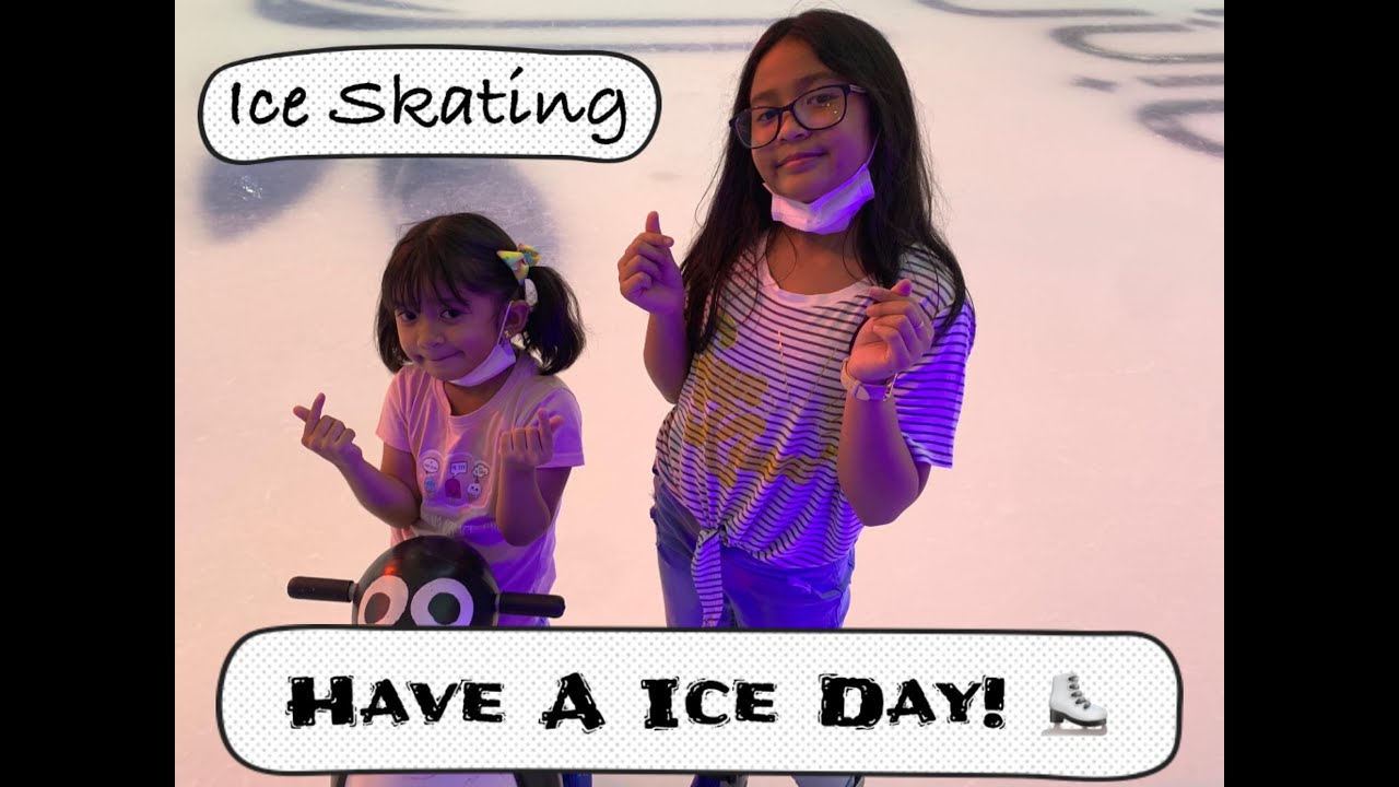 Ice Skating | Having Fun With My Sister |Al Ain Mall Ice Skating Rink