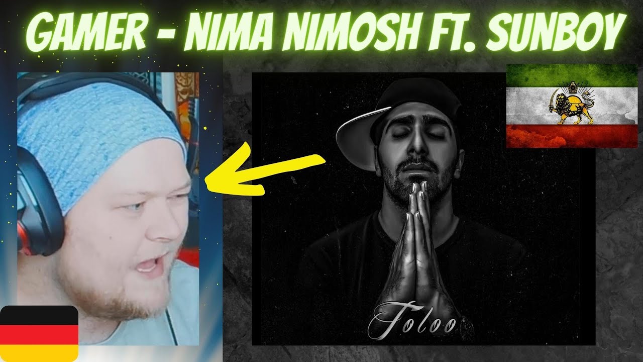 INCREDIBLE PACE | 💚🤍❤️ Nima Nimosh ft. Sunboy - Gamer | GERMAN Rapper reacts