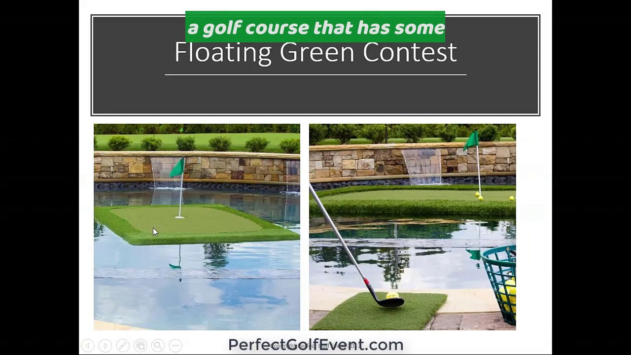 Floating Green Contest at Your Charity Golf Event | Perfect Golf Event