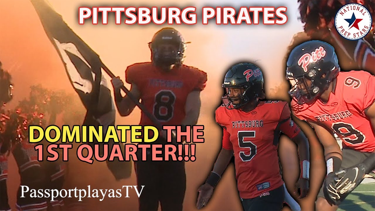 DANGEROUS team in NORCAL… Pittsburg inflicted MAJOR DAMAGE in 1ST quarter!!!