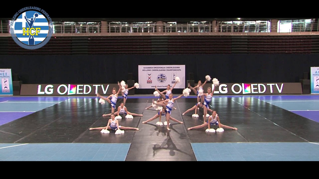 42.  SENIOR / TEAM FREE STYLE POM / &Alpha;&Mu;&Alpha;&Zeta;&Omicron;&Nu;&Epsilon;&Sigma; - HELLAS CHEERLEADING UNION