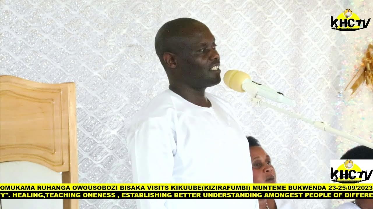 OMUKAMA RUHANGA OWOBUSOBOZI VISITS , KIZIRAFUMBI,KIKUUBE, MUNTEME BUKWENDA