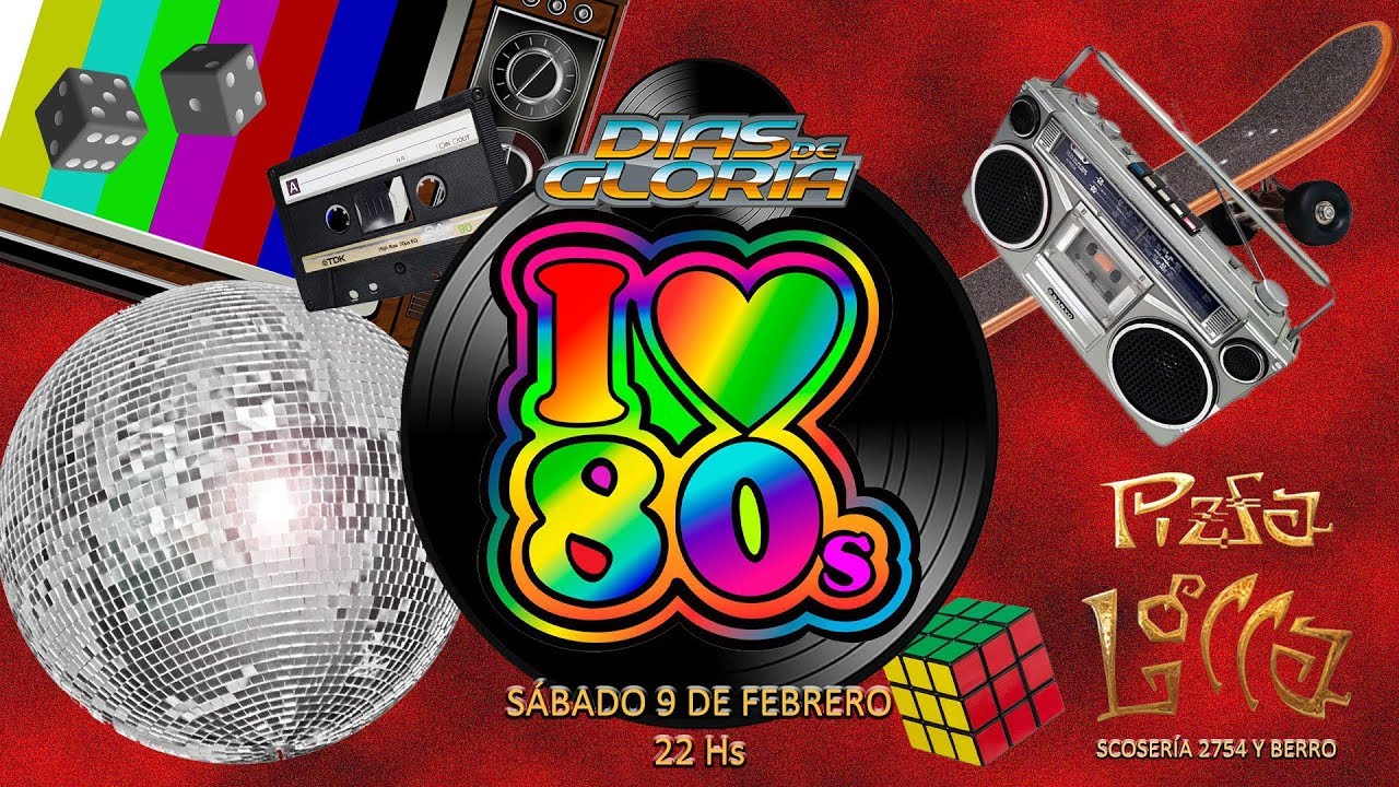 UNA NOCHE EN LOS 80'S PROMO VIDEO 9022019