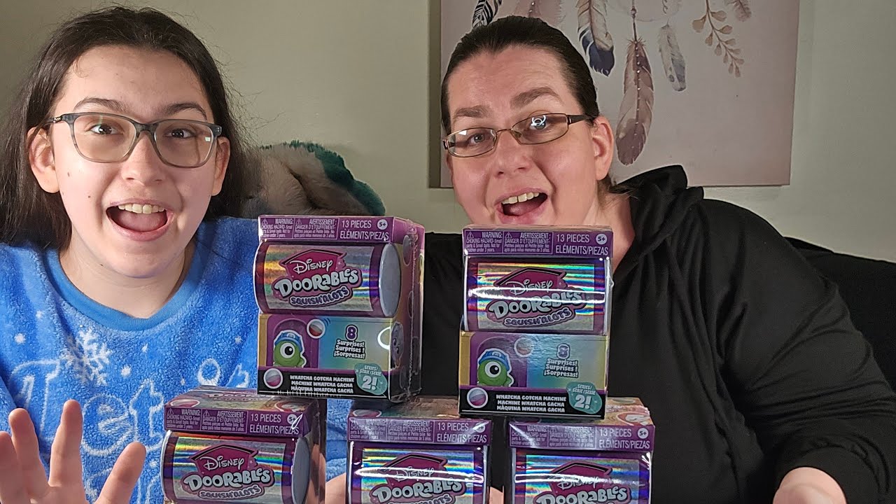 Disney Doorables Squishalots Gotcha Machine Unboxing! 