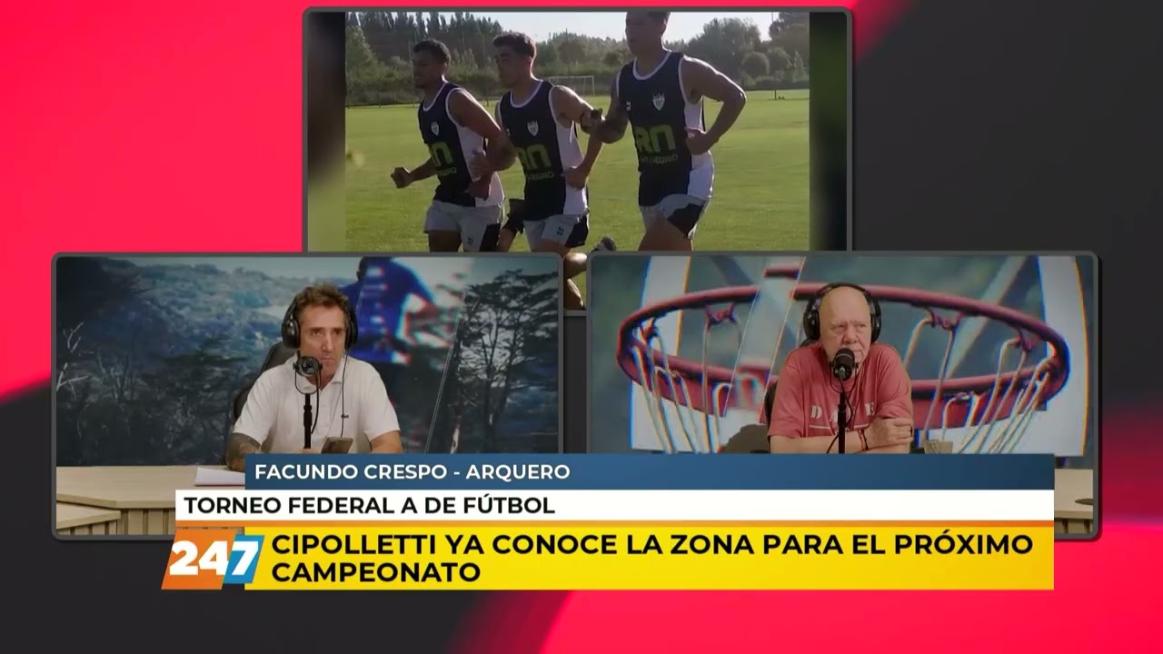 Cipolletti ya conoce la zona para el próximo campeonato | Facundo Crespo | Grito Sagrado