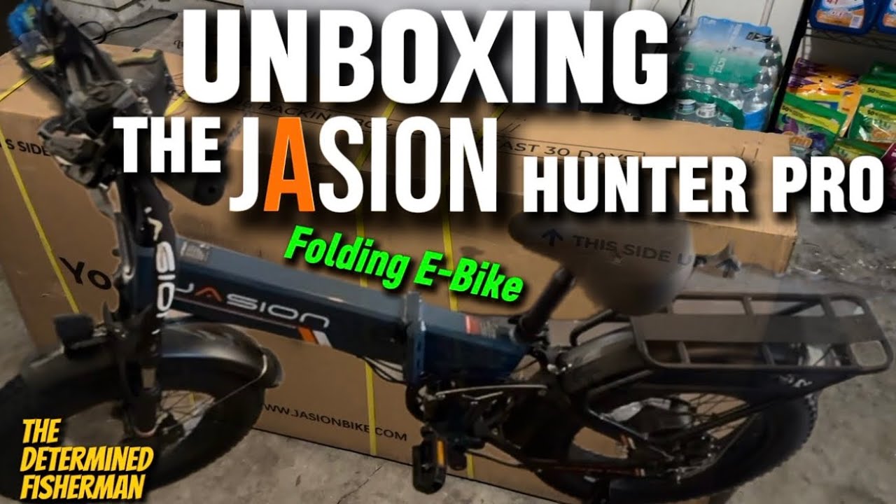  The JASION Hunter Pro (Folding E-Bike) UnBoxing and Setup